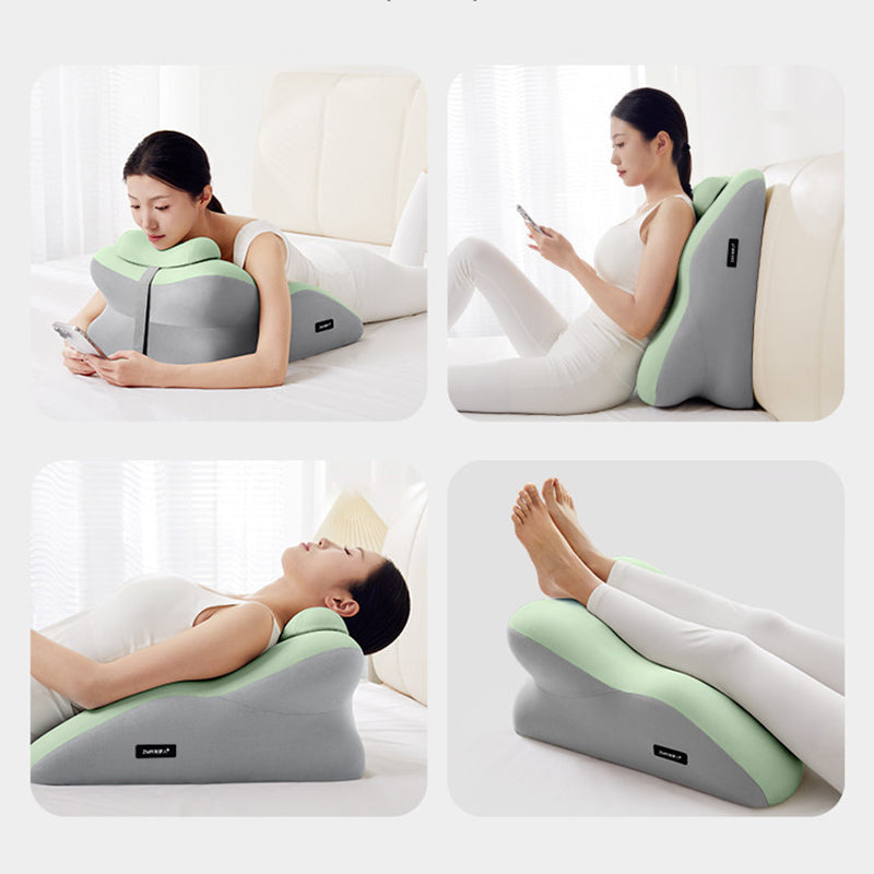 Memory foam face-down pillow for phone and tablet use - cozy chest-relief gift