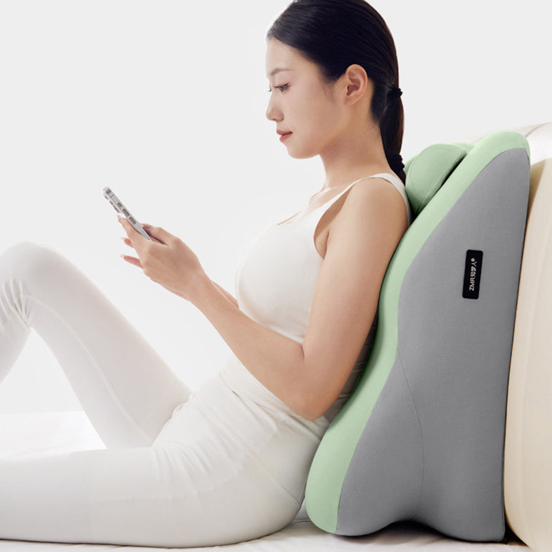 Memory foam face-down pillow for phone and tablet use - cozy chest-relief gift